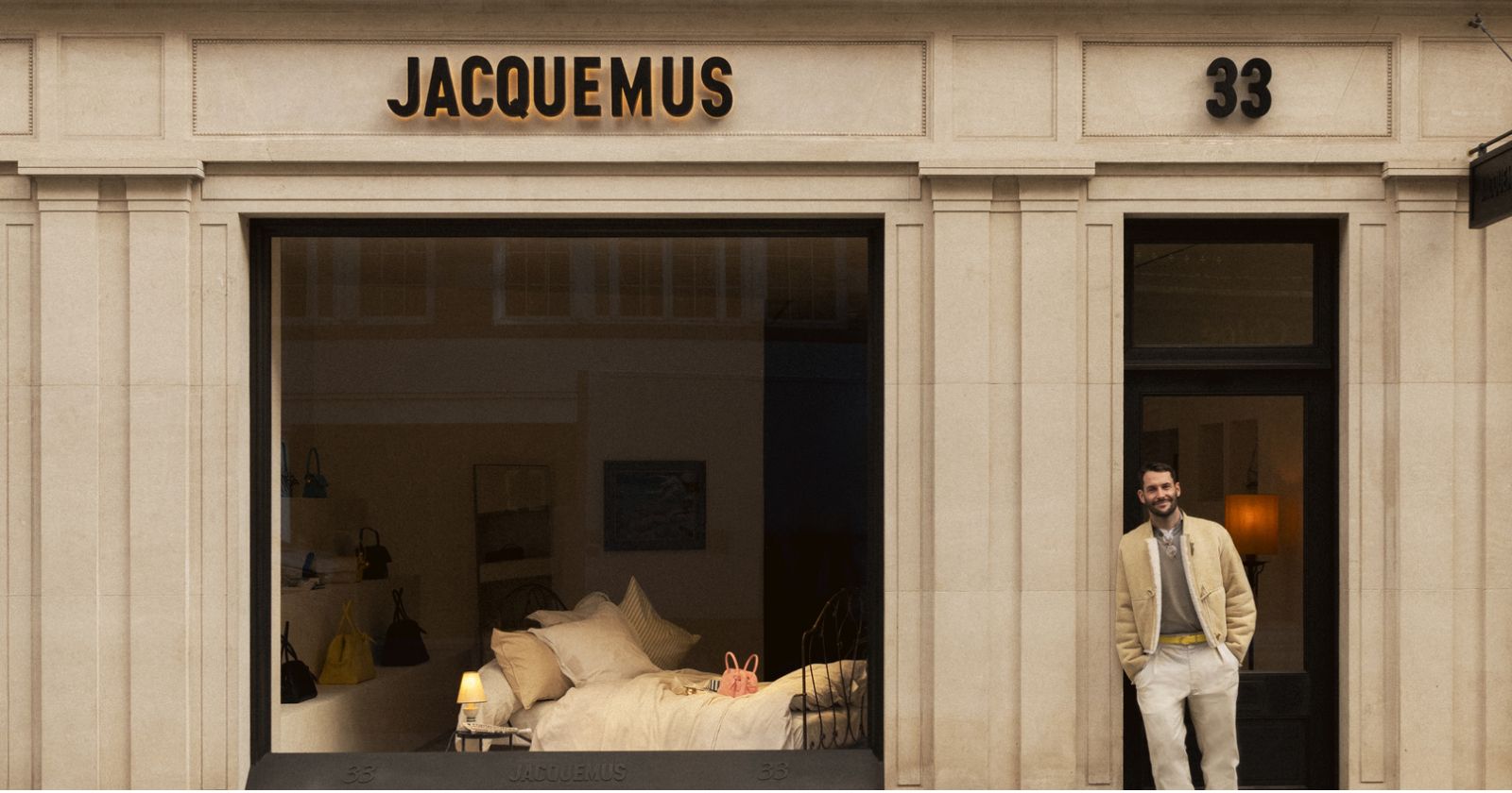 Jacquemus-ის პირველი ბუტიკ-მაღაზია ლონდონში 