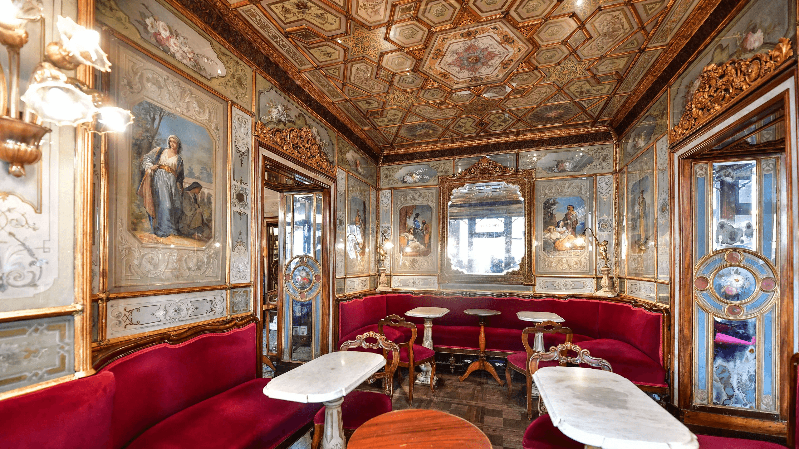 Caffè Florian - უძველესი კაფე ვენეციაში სამასწლიანი ისტორიით 