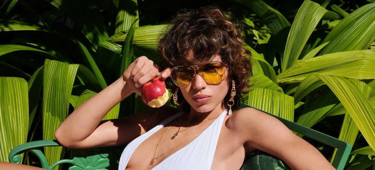 Dolce & Gabbana x Ray Ban - კამპანია მატილდა გვარლიანის მონაწილეობით