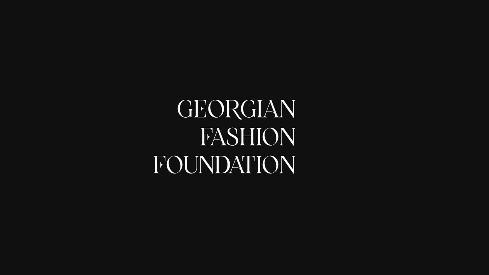 Georgian Fashion Foundation - სოფო ჭყონიას მორიგი მნიშვნელოვანი წამოწყება