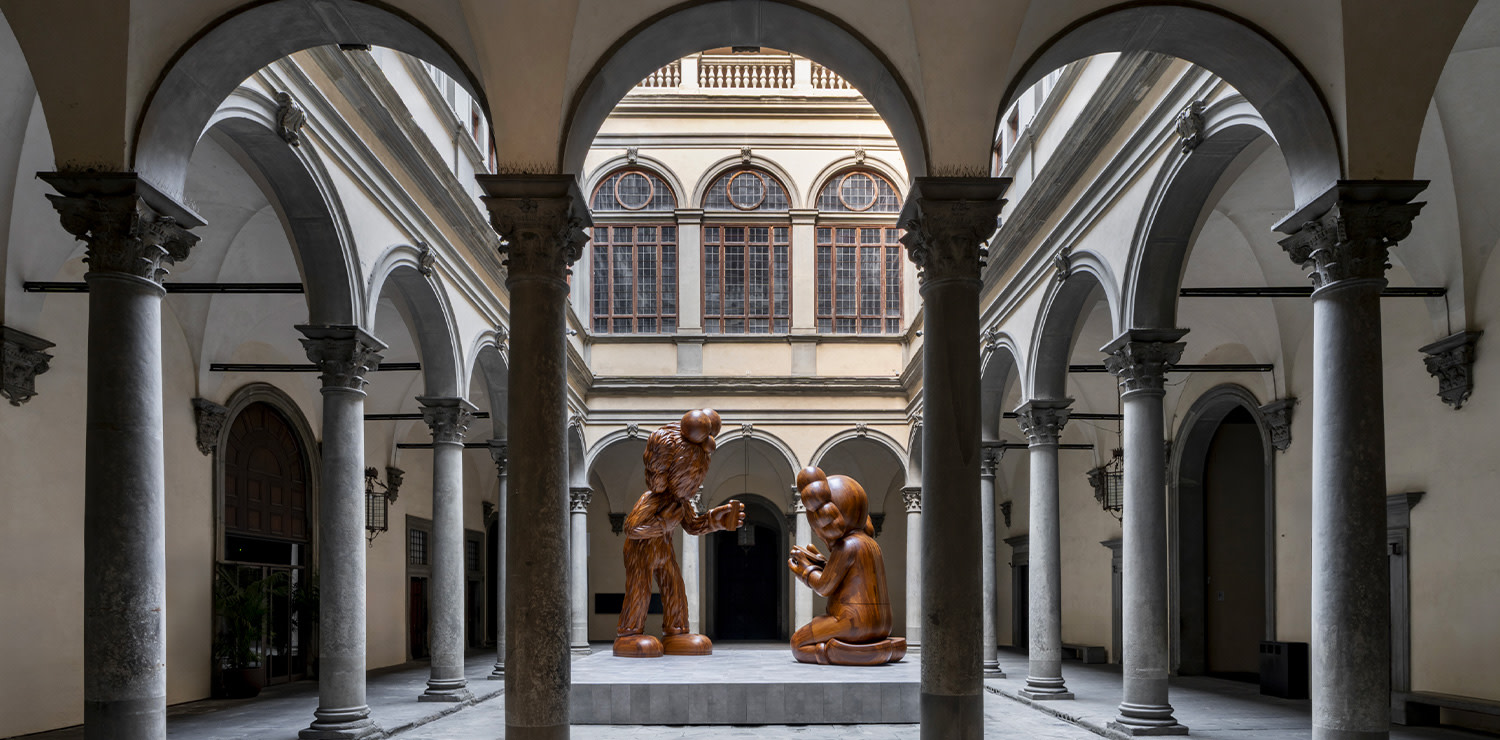 KAWS: The Message - ახალი ინსტალაცია Palazzo Strozzi-ში