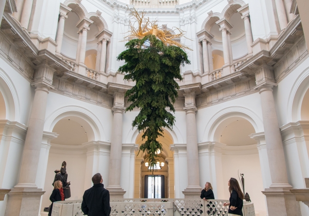 Tate Britain-ის ორიგინალური საახალწლო ნაძვის ხეები