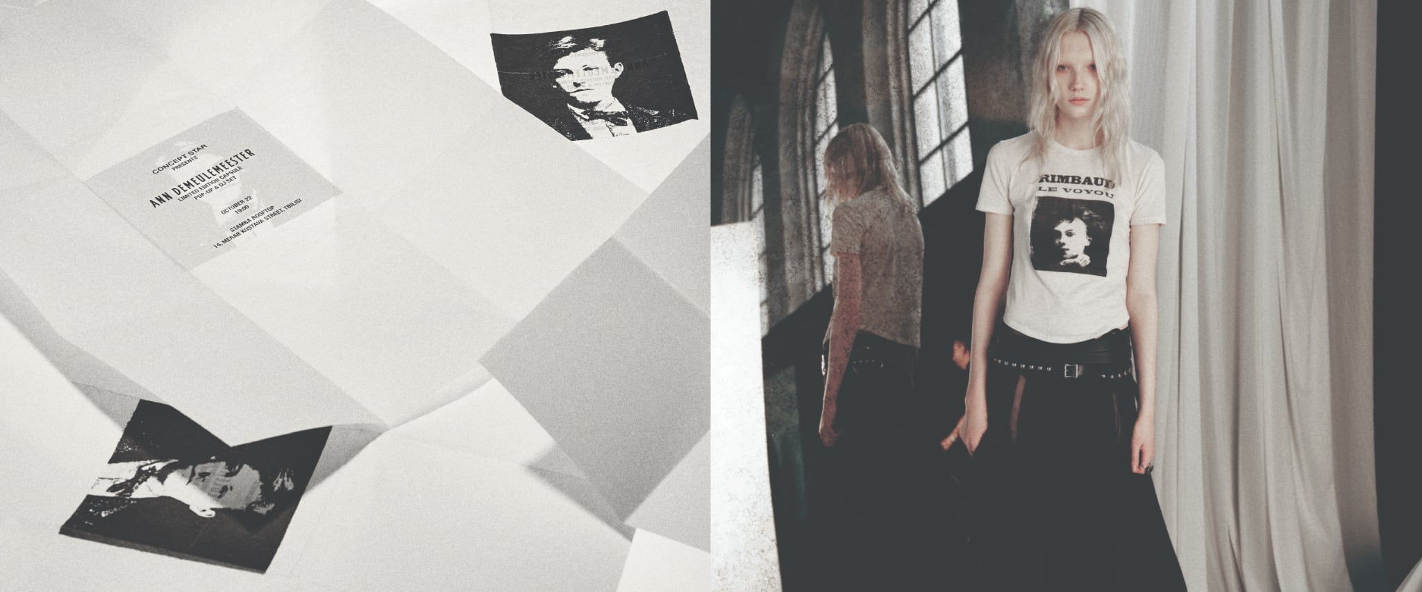 Ann Demeulemeester × Concept STAR - ბელგიური მოდის სახლი თბილისისთვის ექსკლუზიურ კაფსულ-კოლექციას ქმნის