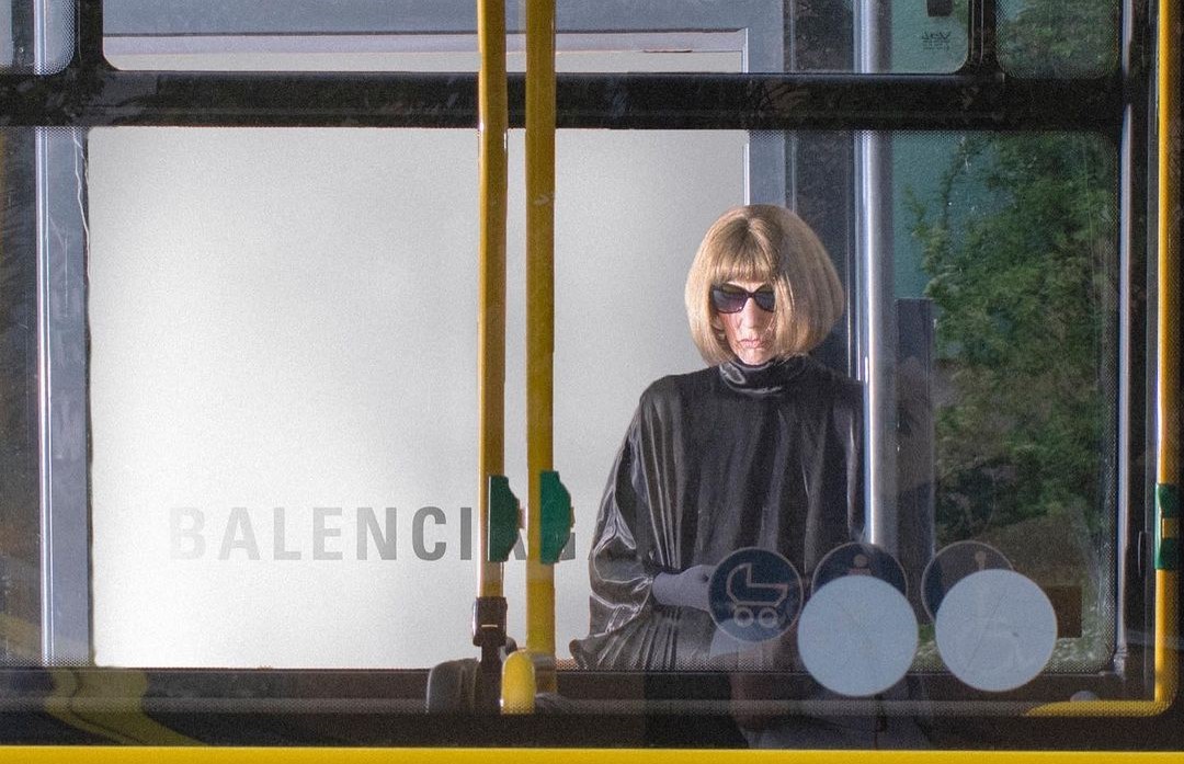 "ანა ვინტური" ბალენსიაგას ახალი  კოლექციის ფოტოსესიაში