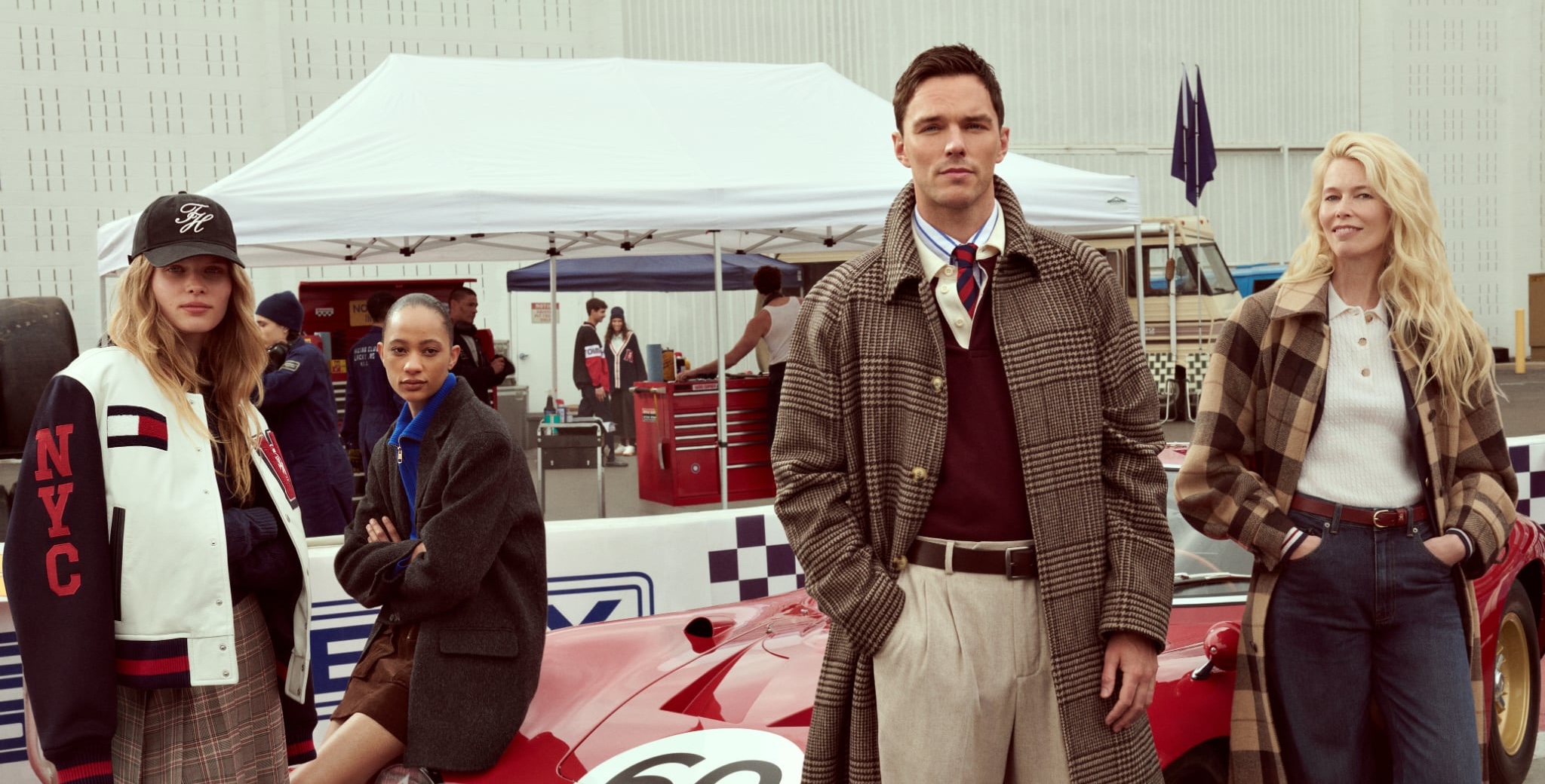 Tommy Hilfiger-ის ავტორბოლით შთაგონებული კამპანია - The Hilfiger Racing Club